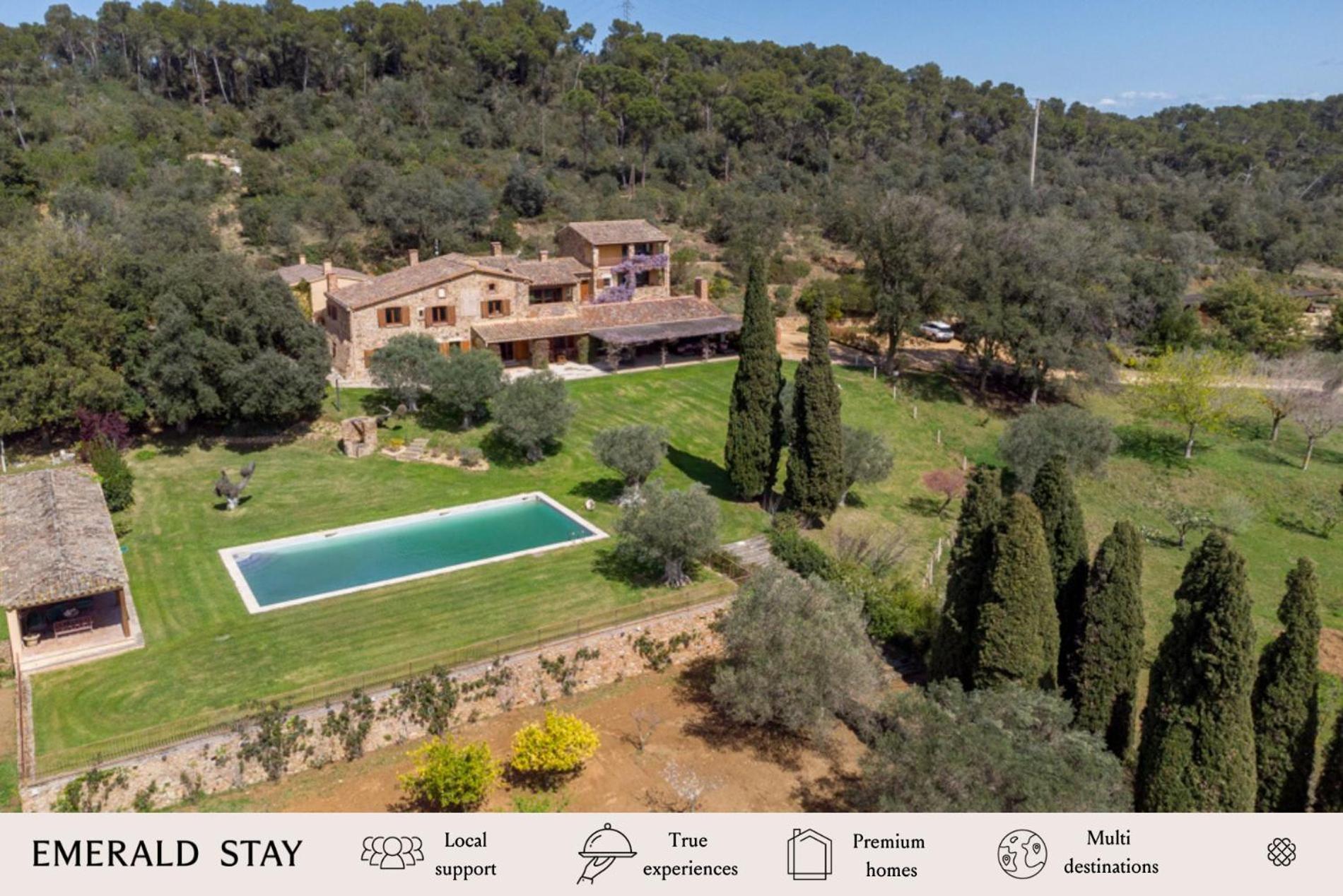 Finca Mas Gotas Costa Brava - By Emerald Stay Vall-llobrega Kültér fotó